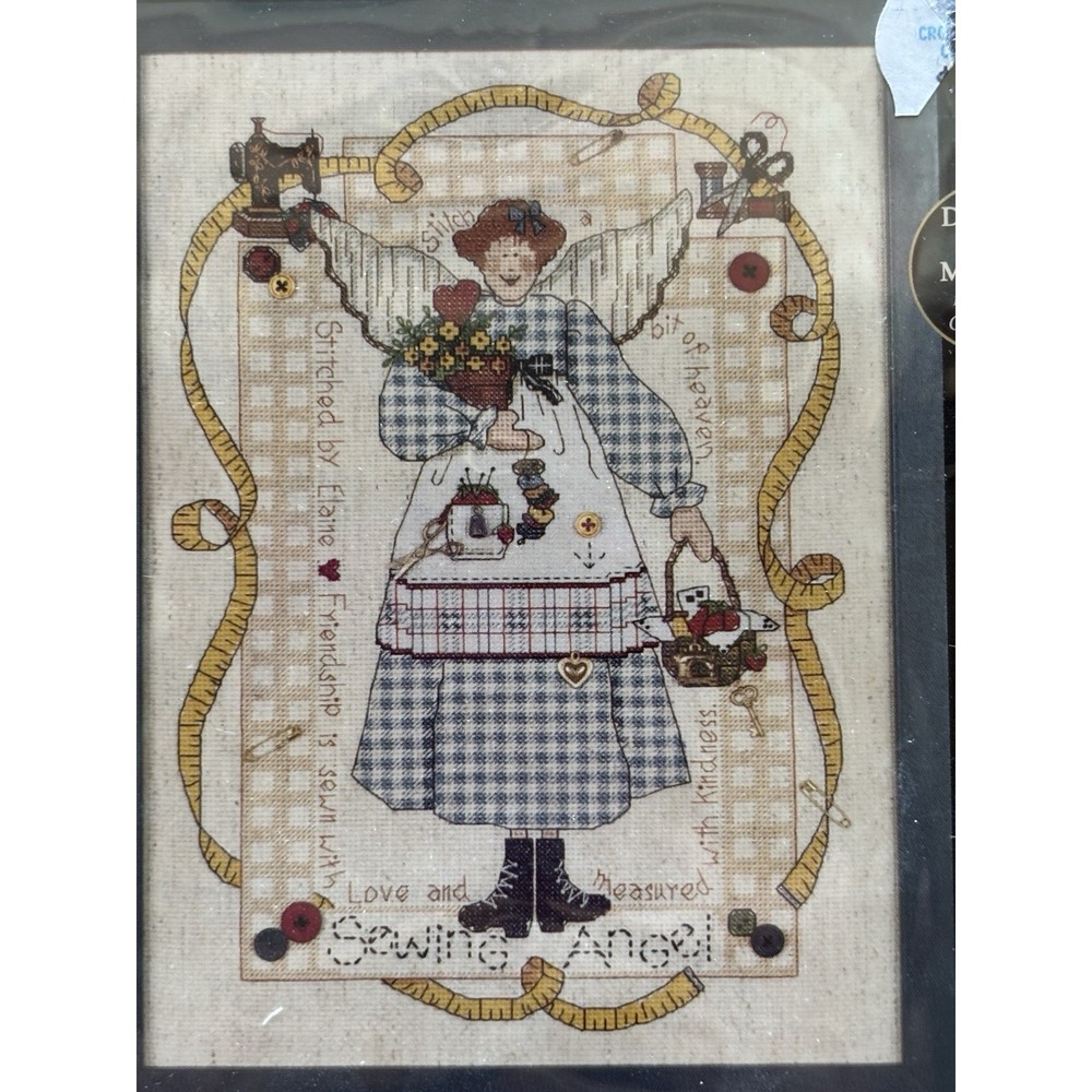 Vtg Dimensions Charts & Charms Kit NIP For Good Measure Sewing Angel 1996